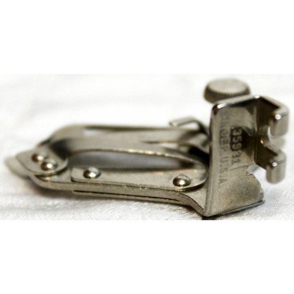 Vtg Singer Simanco Adjustable Hemmer 35931 Sewing Machine Foot Attachment - Picture 6 of 8